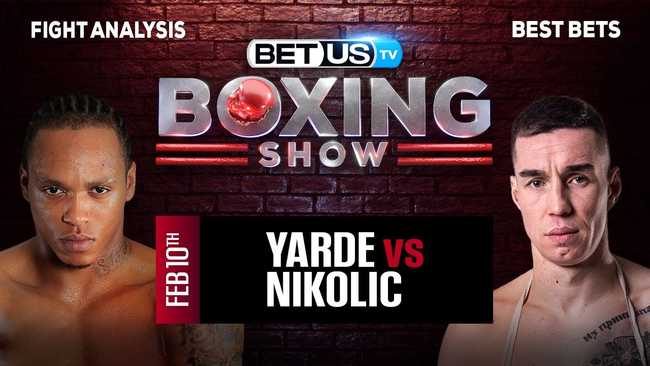 Fight poster showing Anthony Yarde and Marko Nikolic in various poses.
